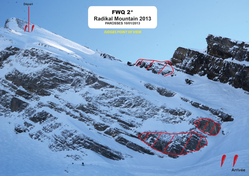 Overview of the second 2* FWQ Faces \"Parosse\".