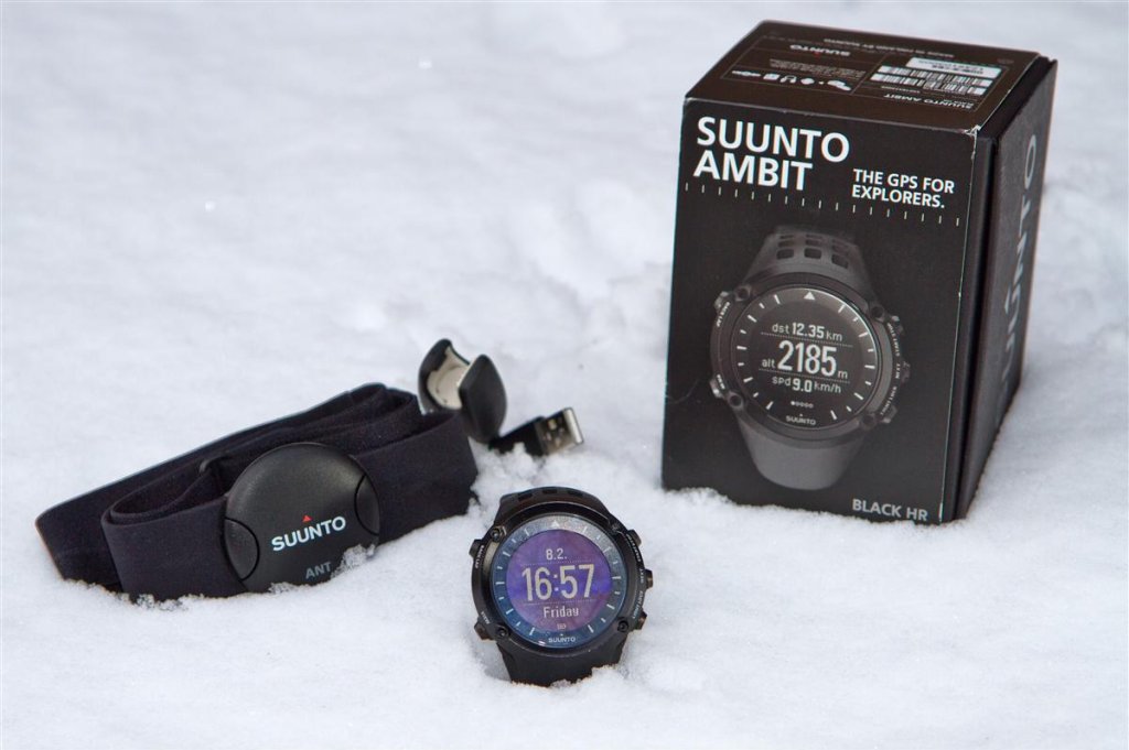 The Suunto Ambit HR comes directly with a heart rate monitor
