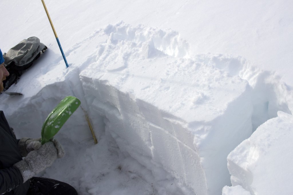 Snow Compating The Extended Column before the ECT.