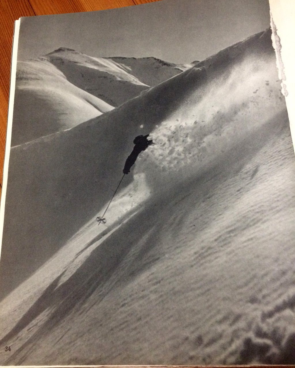 Emil Allais - La Methode Francais de Ski, photo from 1937.