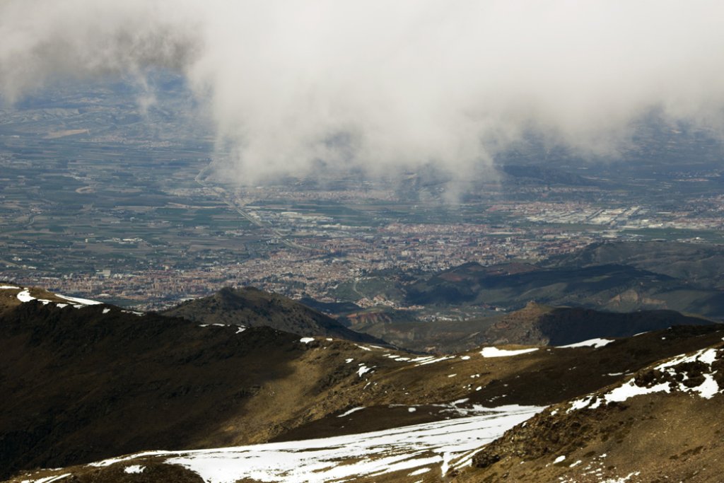 Low view towards Granada