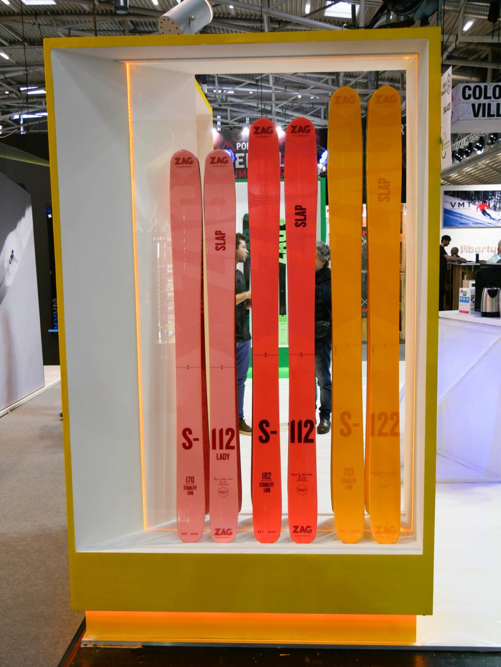 ZAG Skis were also represented at the ISPO
