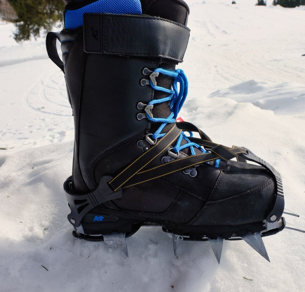 Crampons on the Aspect