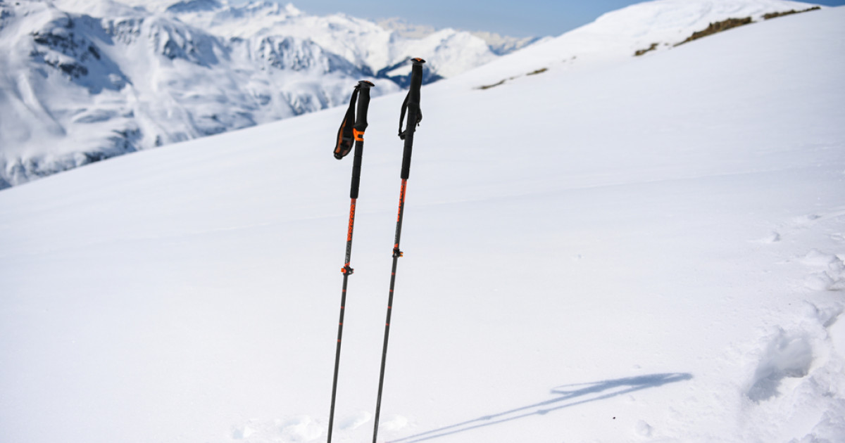 k2 fishing ski pole Kids Sprout Poles Blue The 2 parts of the tube are made of aluminium which makes them more solid 2024 K2 Flipjaw Freeride Adjustable