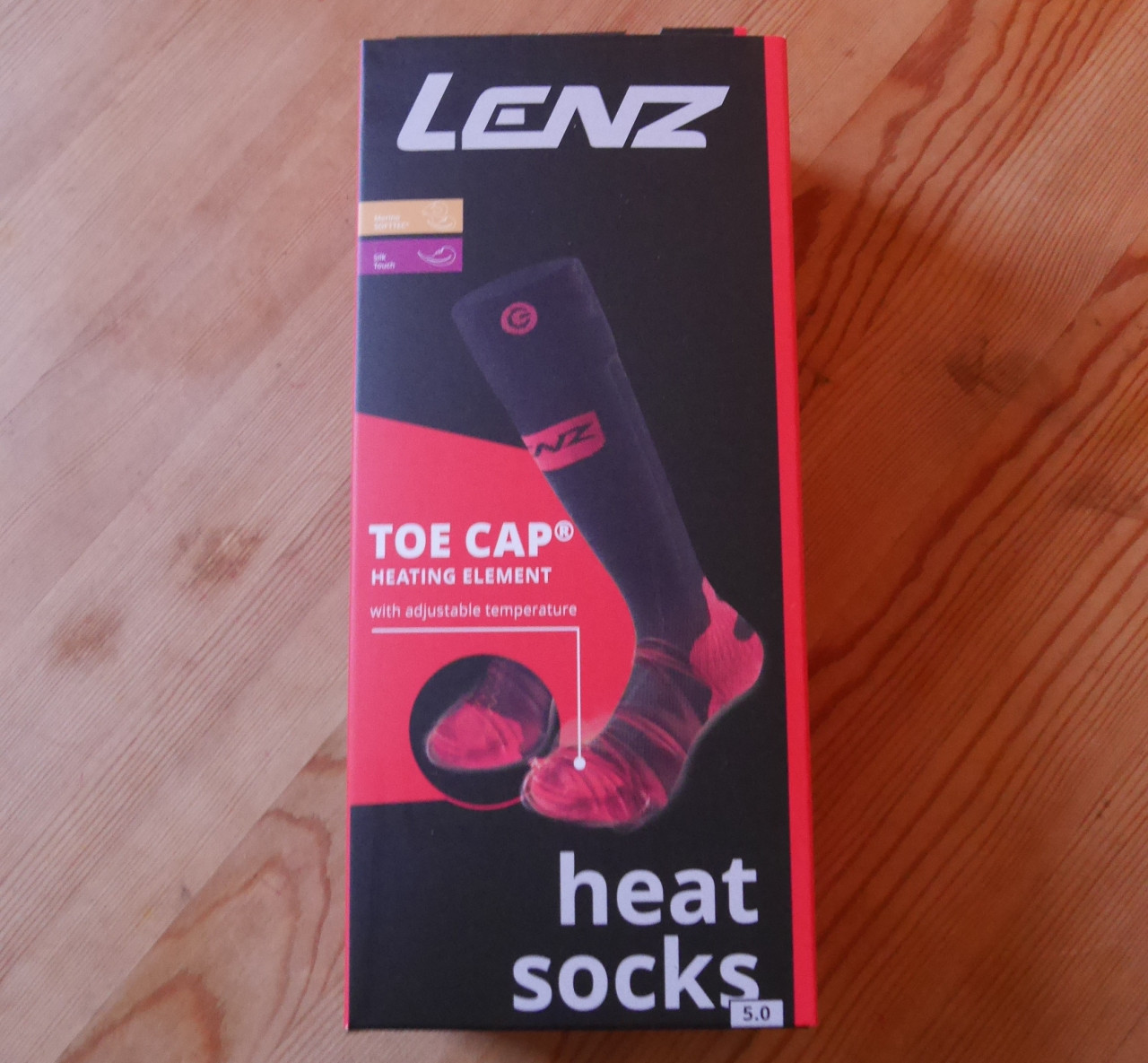 Calzini Lenz 6.0 Socken - Merino Lana, Per Scarpe Da Corsa, Unisex - Foto 11