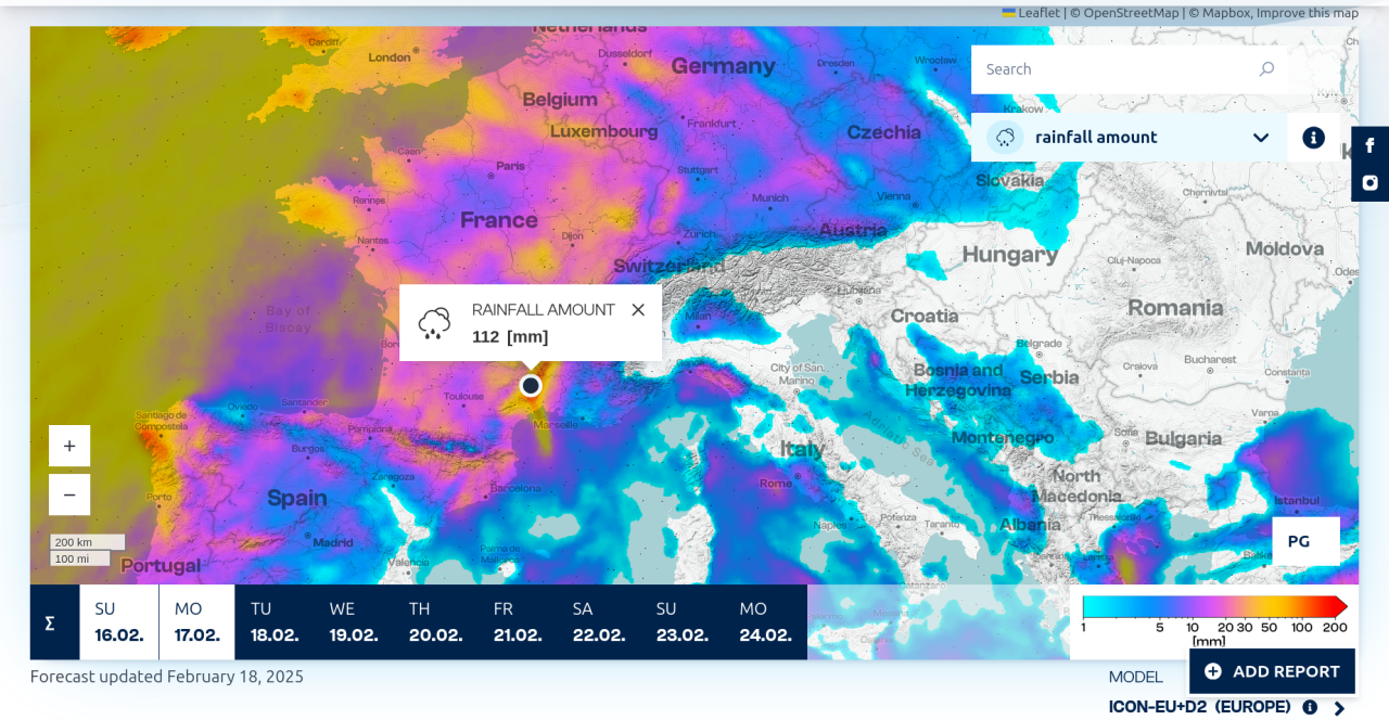 Climate Powder WeatherBlog 15 2024/25 | The new PowderGuide weather v2.4.0