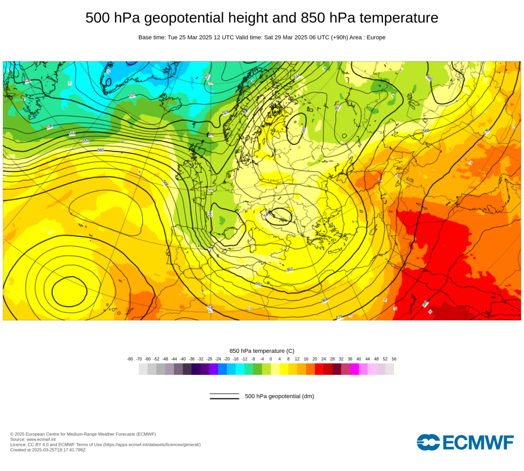 WeatherBlog 20 2024/25 | Changeable spring weather, World Glacier Day ...